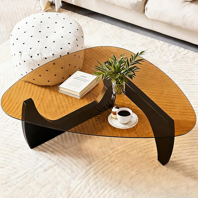 Coffee Tables for Living Room, Small Oval Center Table