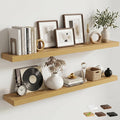 FLYJOE Floating Shelves for Wall, 55 Inch Floating Shelves Set of 2, Kitchen