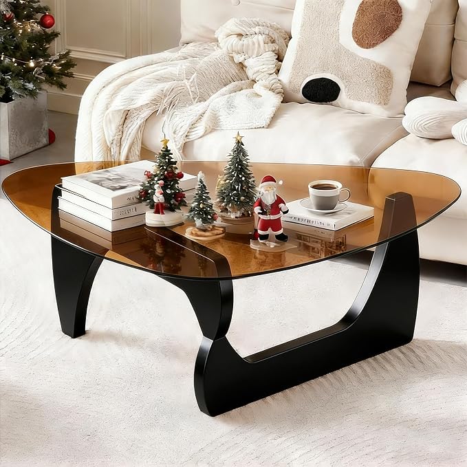 Coffee Tables for Living Room, Small Oval Center Table