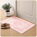 Istana 2x3 Area Rug - Pink Boho Rugs for Living Room 2x3 - Foldable Small Rugs for Bedroom - Stain Resistant Washable Rug Non Slip - Eco-Friendly Area Rugs Indoor