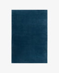 Hand-Tufted Wool Rectangle Area Rug – Soft Premium Wool Carpet for Living Room, Bedroom & Home Décor – 12X15 ft| Deep Blue – Durable, Non-Slip Backing, Handcrafted Rug