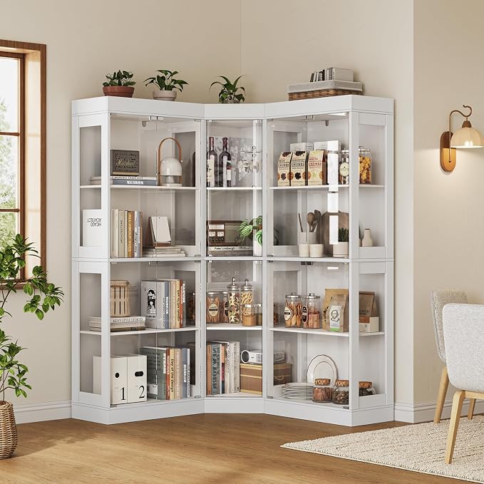 70.1" Large Corner Cabinet