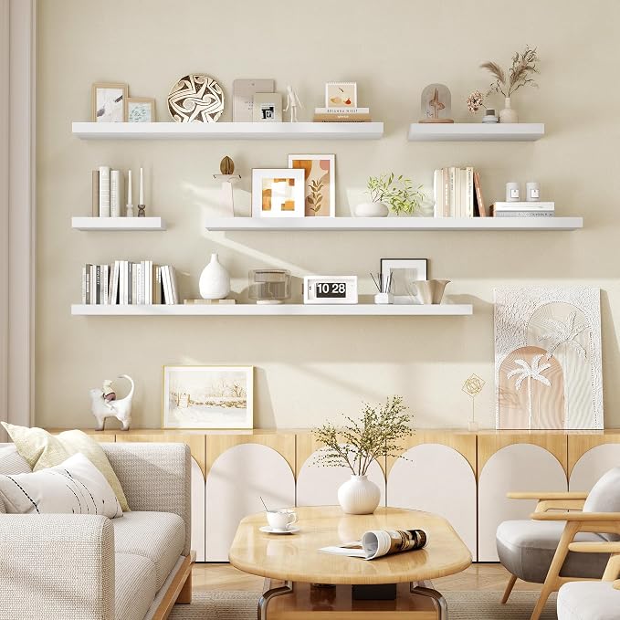 Fun Memories 55 Inch Floating Shelves