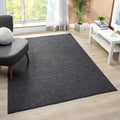 LUXE WEAVERS Modern Farmhouse Smoke 6x9 Washable Area Rug, Anti-Slip Diamond Pattern Carpet