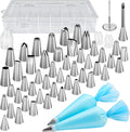 Kootek 54 Piping Bags and Tips Set Frosting Piping Kit for Beginners & Pros