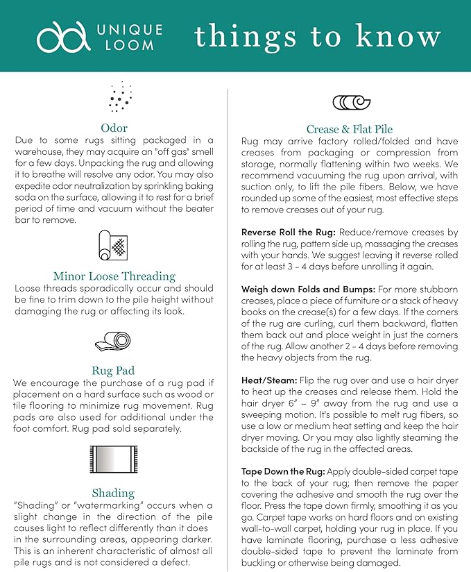 Unique Loom Outdoor Modern Collection Area Rug - Chicago (2' x 3' 1" Rectangle Brown/Orange)