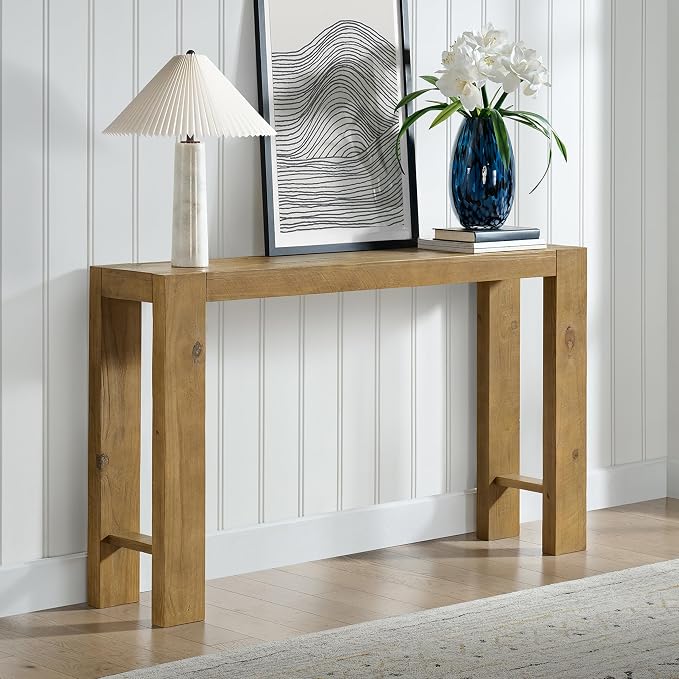 Alaterre Furniture Classic Solid Wood Console Table