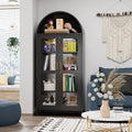 78.74'' H Tall Metal Arched Cabinet