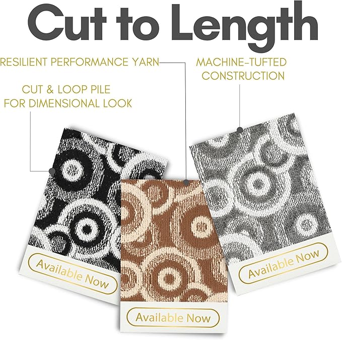 23 ft Extra Long Blue Hallway Runner Rug | Non-Slip & Machine Washable | Custom Cut to Size 2'3" x 23' (Runner) | REMNAZ