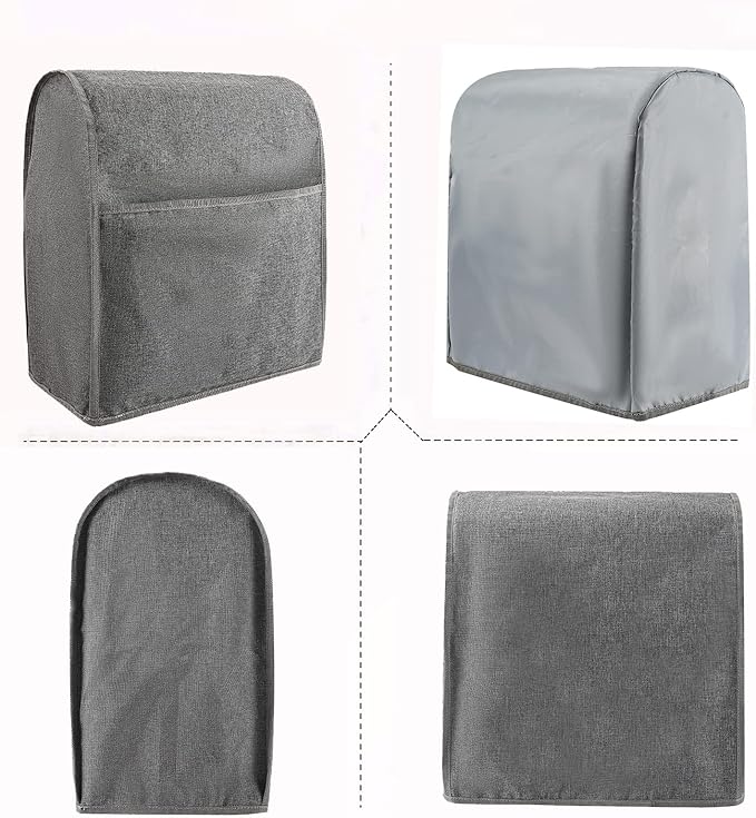 Stand Mixer Cover,Kitchen Mixer Cover Compatible With 5-8 Quart Kitchenaid Hamilton Mixers,Pioneer Woman Kitchen Mixer Cover for Stand Mixer With Pockets,Kitchen Aid Mixer Assecories