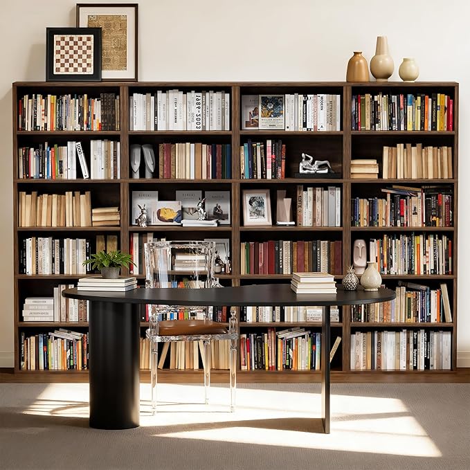 Furniwell 71" Tall Bookcase Bookshelves, 6 Tier Floor Standing Bookcases Open