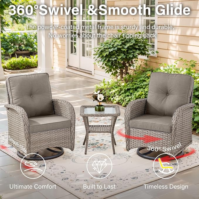 Belord 8 Piece Patio Furniture Set