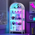 Gurexl 5-Tier Arched Display Cabinet -