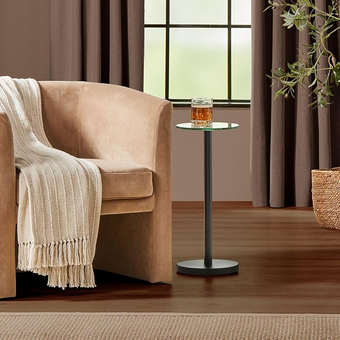mDesign Bedroom Nightstand — Side Table