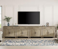 WAMPAT Farmhouse TV Stand for 85 inch TV
