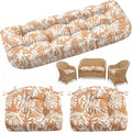 1 MIDDLE ONE Wicker Chair Cushions 3 Pieces Set