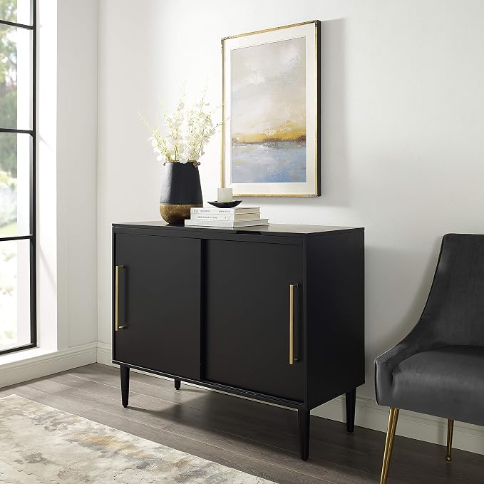 Crosley Furniture Everett Media Console and Record Player Stand