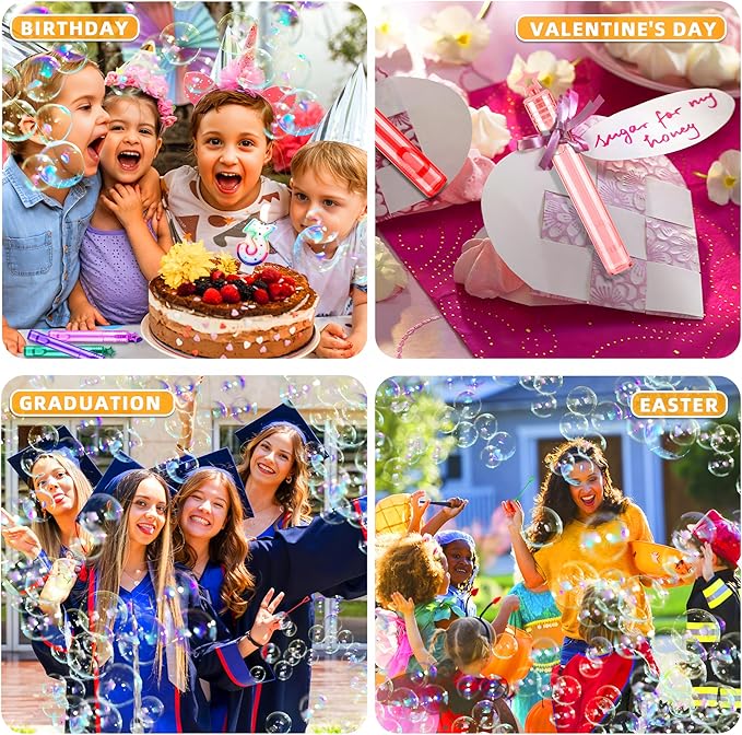 160 PCS Mini Star Bubble Wands for Kids, 10 Colors Bulk Bubble Wand with Star Top, Perfect for Party Favors, Wedding, Birthday, Carnival, Summer Outdoor Toys,Goody Bags Stuffer,Prize