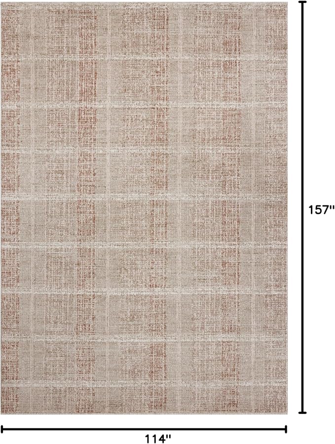 Loloi Angela Rose Ember Collection EMB-02 Clay/Sand 9'-6" x 13'-1" Area Rug