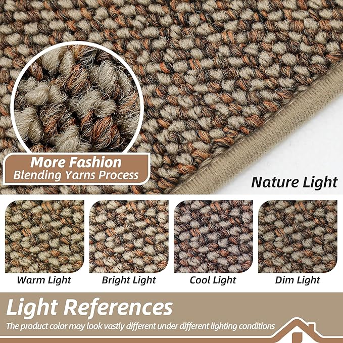 BEQHAUSE Hallway Runner Rugs 2.6x8, Hallway Rug Non-Slip Washable(Rolled-Up NO Creases), Runner Rug Absorbent Stain Resistant Hall Rug Carpet Runner, Entryway Rugs Floor Mat Laundry Room Rugs, Taupe