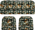 DANGHOOGY Wicker Chair Cushions, Waterproof Outdoor Loveseat Cushions