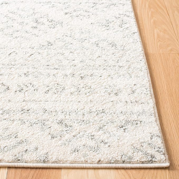 SAFAVIEH Tulum Collection Accent Rug - 2' x 4', Ivory & Grey, Moroccan Boho Tribal Design, Non-Shedding & Easy to Clean, Ideal for Front Door, Kitchen, Entryway, Foyer (TUL272A)