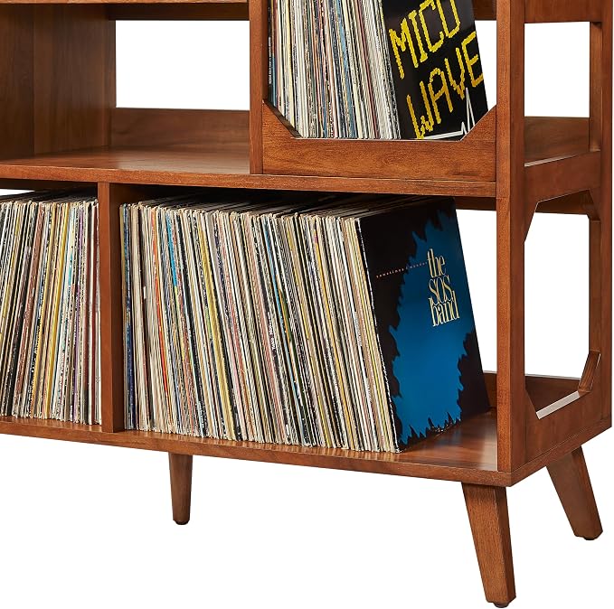 Crosley Furniture Asheville Mid-Century Modern Media Console Record Player Stand