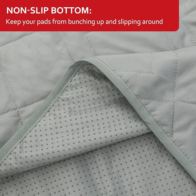 Moonsea Waterproof Dog Bed Cover Pet Blanket Sofa with Non-Skid Bottom, Couch Cover for Dogs, Mattress Protector Furniture Protector(86" X 82")