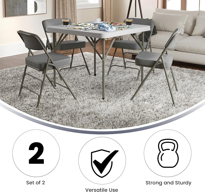 Flash Furniture Hercules Series Metal Folding Chairs