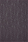 Furnish my Place Geometrical Pattern Indoor/Outdoor Refine Purple Rug, Abstract Area Rug, Home Decor Mat, Contemporary Rug for Living Room, Made in USA -3' x 5' Rectangle