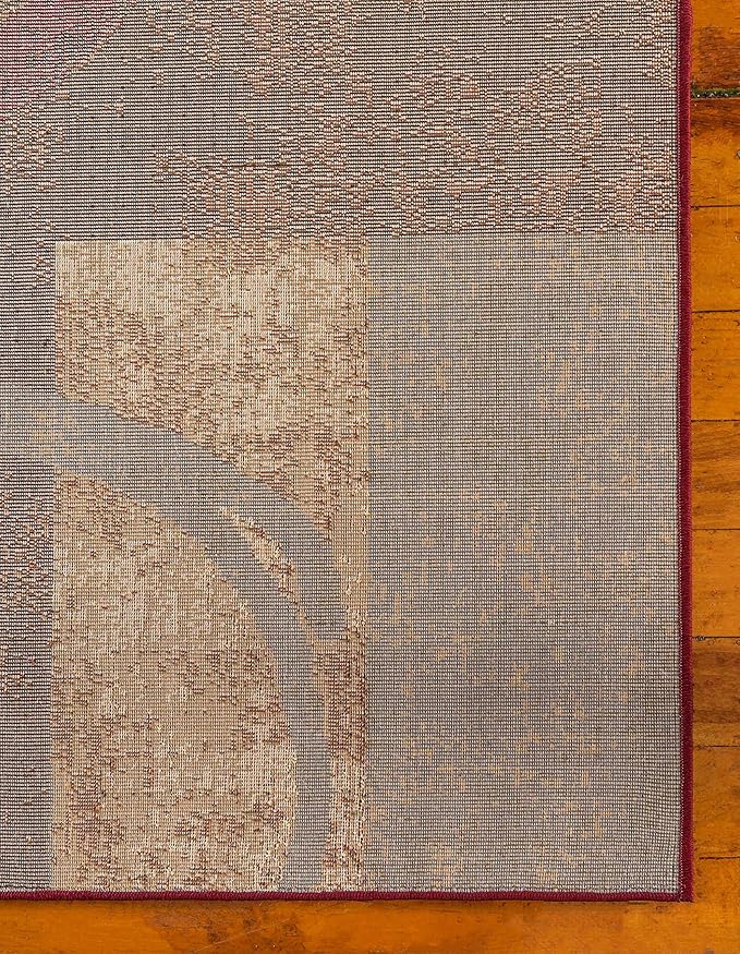 Unique Loom Barista Collection Area Rug - Kouillou (2' 2" x 3' 1" Rectangle, Multi/ Brown)