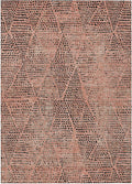 Addison Rugs Chantille ACN591 Salmon 9' x 12' Indoor Outdoor Area Rug, Easy Clean, Machine Washable, Non Shedding, Bedroom, Living Room, Dining Room, Kitchen, Patio Rug
