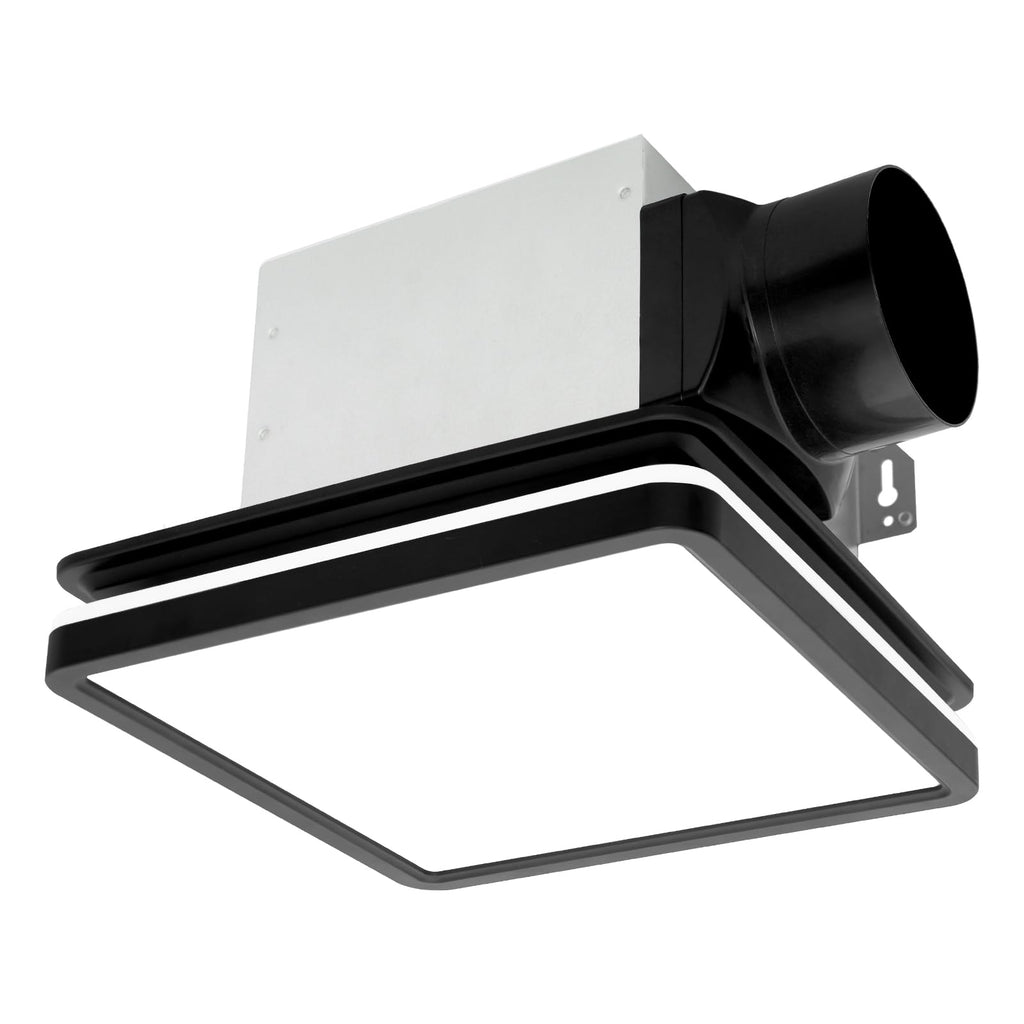 Akicon 80CFM Bathroom Exhaust Fan with Light – 3CCT LED, Nightlight, 2.0 Sones