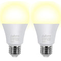 Aukora 12W Motion Sensor Light Bulbs (100W Eq) — E26, Dusk-to-Dawn & Motion Activated, 2-Pack