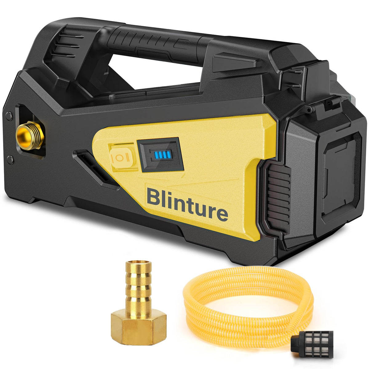 Blinture Battery-Operated Transfer Pump for DeWalt 20V | 300 GPH Cordless Water Pump