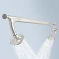 BOONA Original Tandem Shower – As Seen on Shark Tank, Dual Heads, Easy Install (Brushed Nickel)