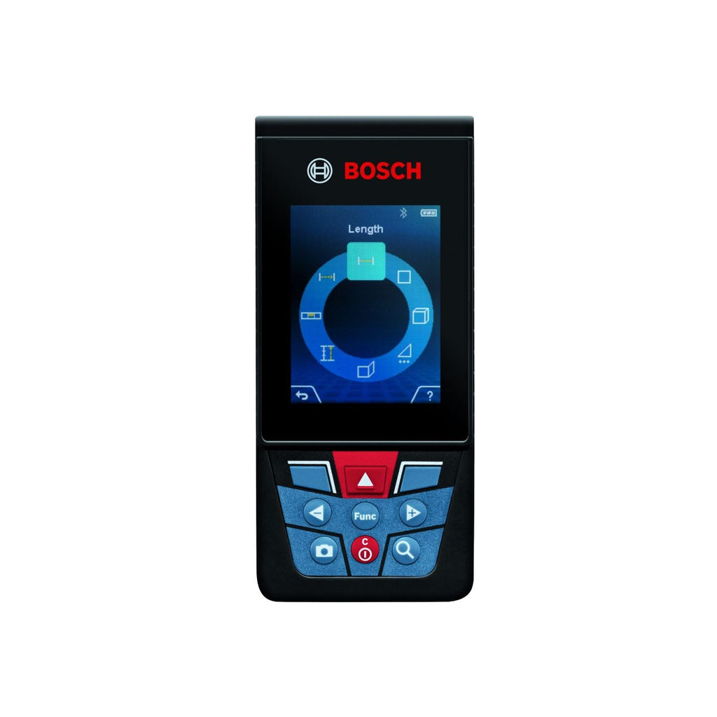 Bosch Blaze GLM400C 400 ft Outdoor Connected Laser Measure with Viewfinder | MeasureOn App