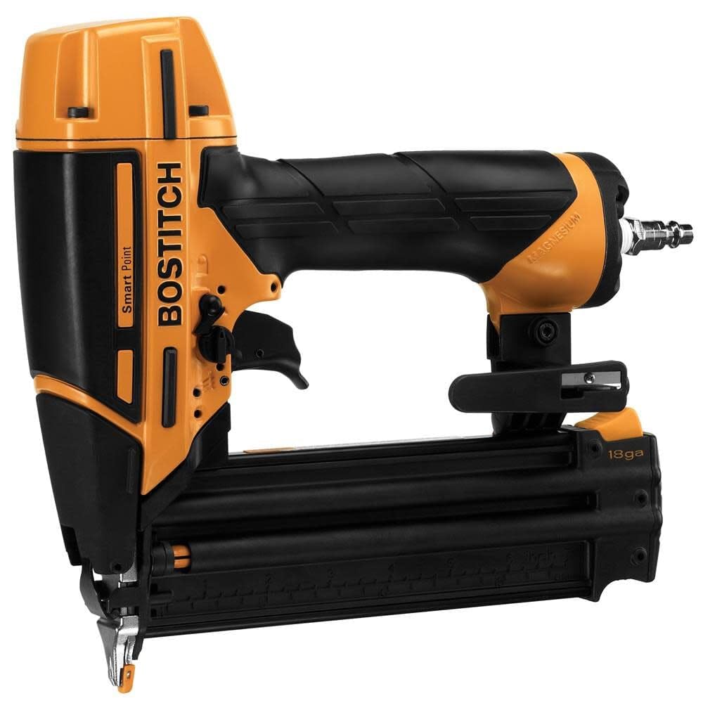 Bostitch 18GA Smart Point Brad Nailer Kit – Pneumatic, BTFP12233