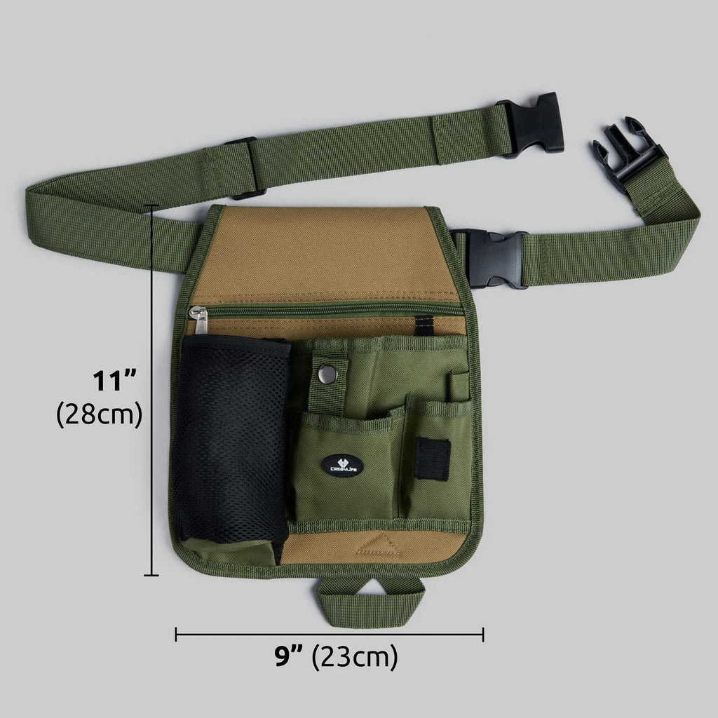 Case4Life Handy Organizer Garden Tool Pouch – Unisex Utility Belt Apron with Multiple Pockets