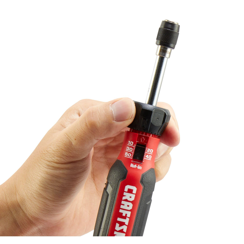 CRAFTSMAN Torque Screwdriver Set with VersaStack Case – 29-Piece Multi-Bit (CMHT68130)
