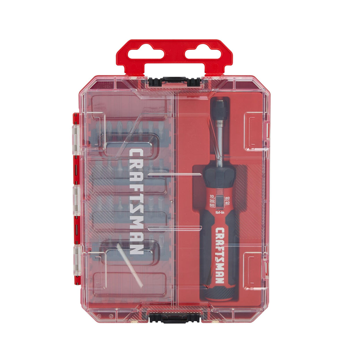 CRAFTSMAN Torque Screwdriver Set with VersaStack Case – 29-Piece Multi-Bit (CMHT68130)