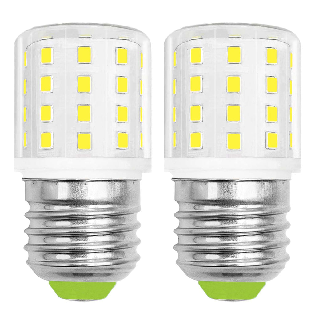 DAPSHU LED AC 100-265V 3.5W Refrigerator KEI D34L Light Bulbs – Daylight White 6000K (Pack of 2)