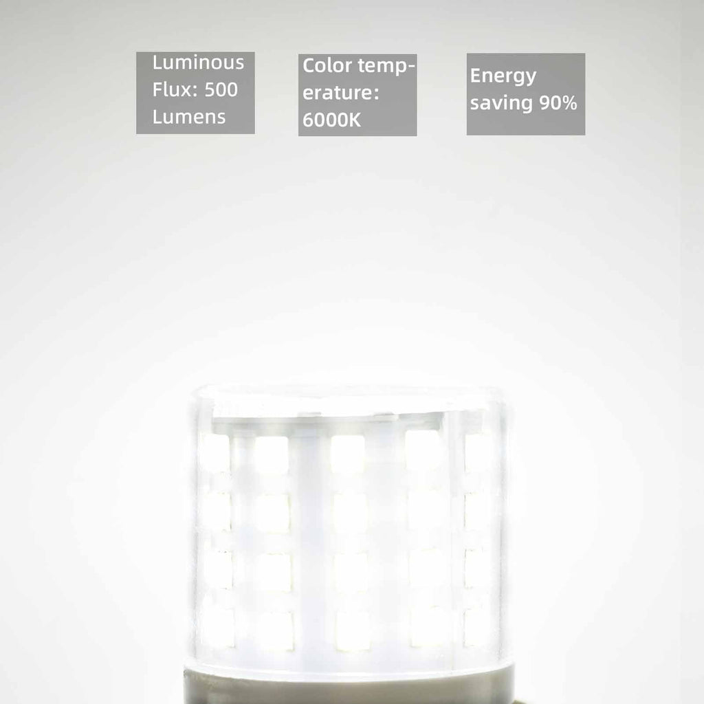 DAPSHU LED AC 100-265V 3.5W Refrigerator KEI D34L Light Bulbs – Daylight White 6000K (Pack of 2)