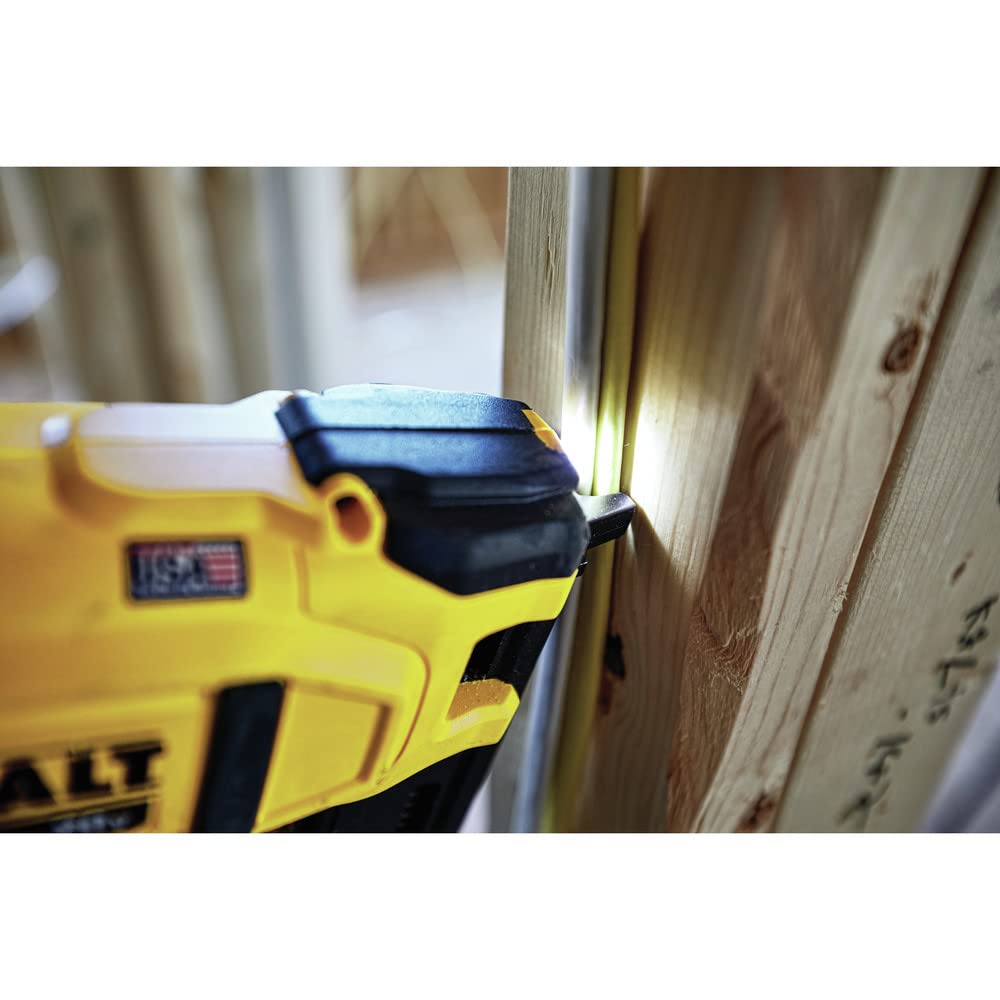 DEWALT 20V MAX Cable Stapler Kit (DCN701D1) – Lightweight, LED Light, Cable Guide