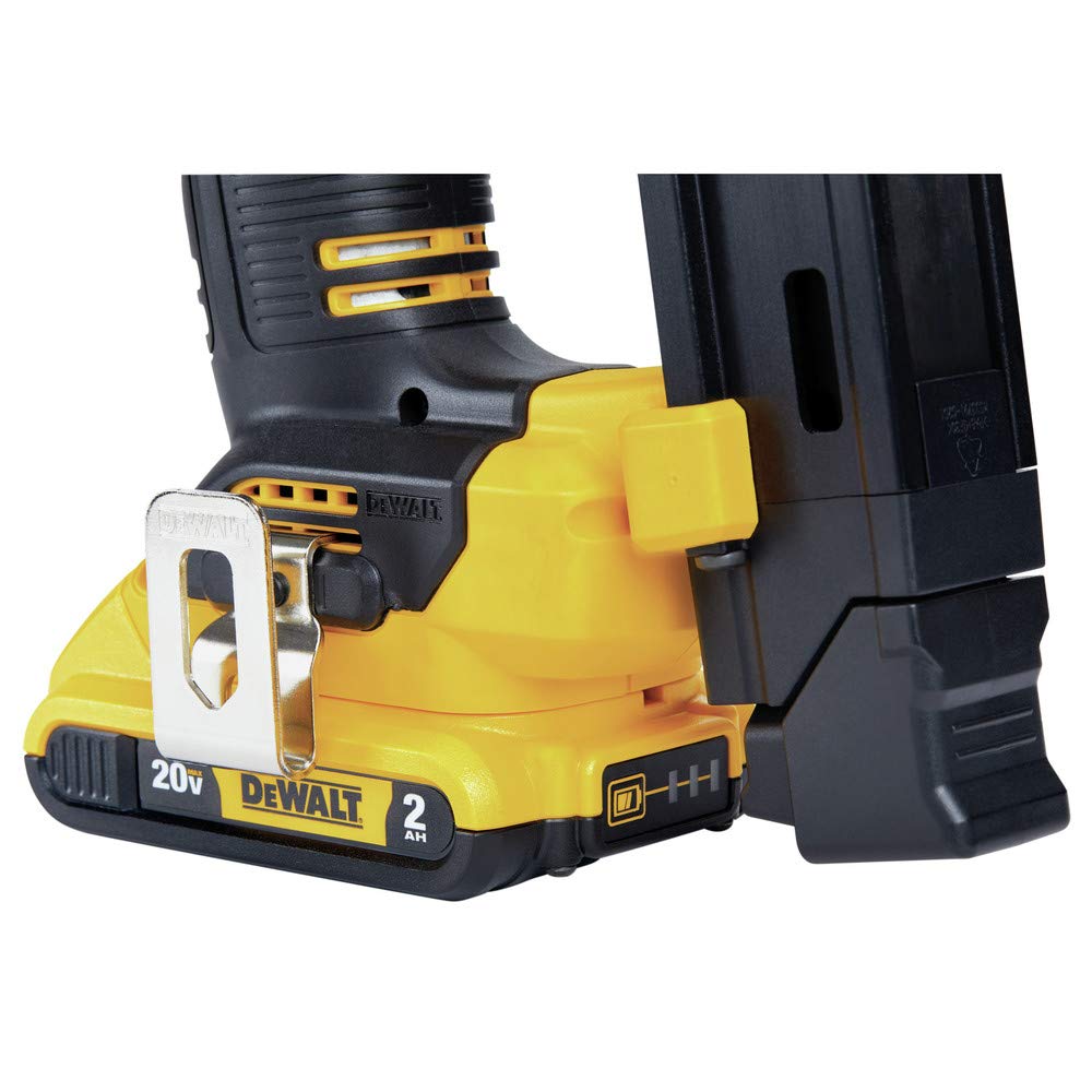 DEWALT 20V MAX Cable Stapler Kit (DCN701D1) – Lightweight, LED Light, Cable Guide