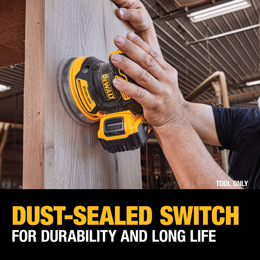 DEWALT 20V MAX XR Orbital Sander (DCW210B) – Tool Only