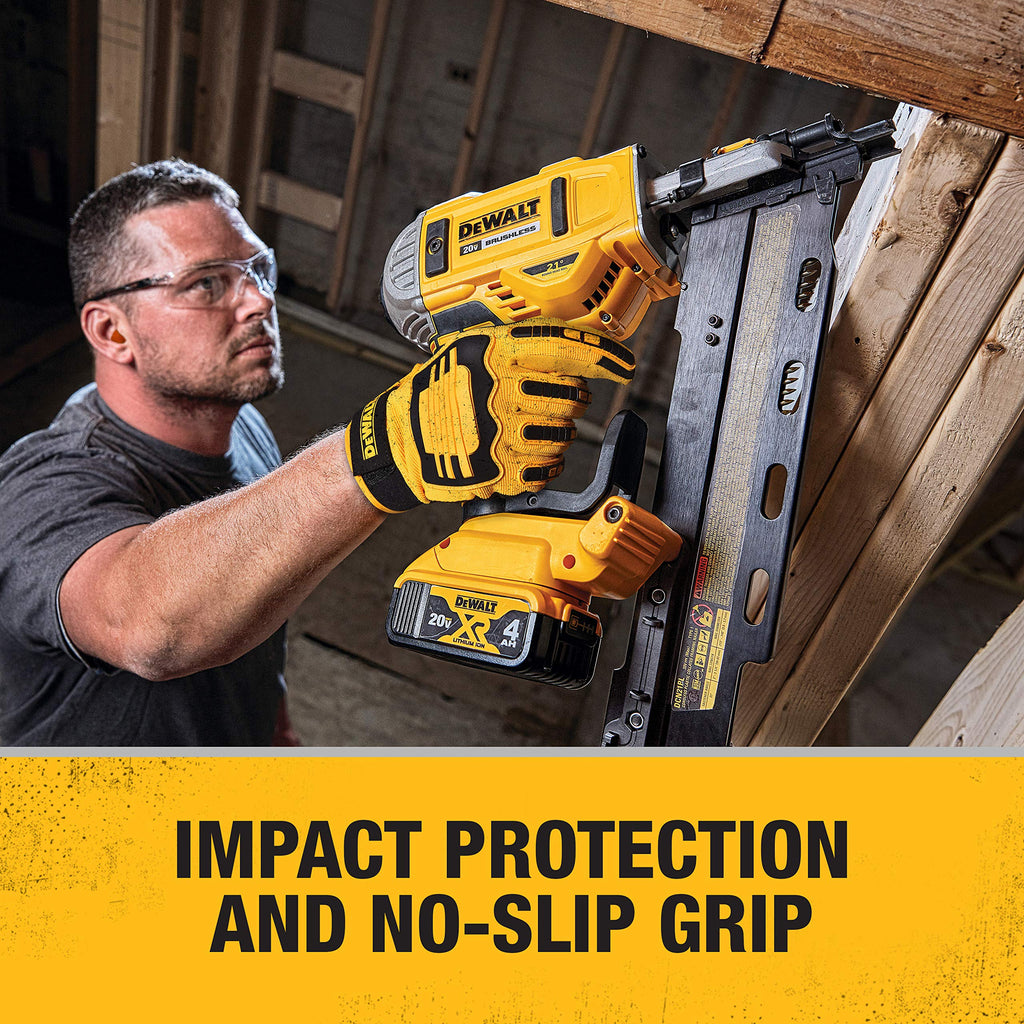 DEWALT DPG781 Performance Mechanic Work Glove with TPR Protection and Anti-Slip Grip – Medium (1 Pair)