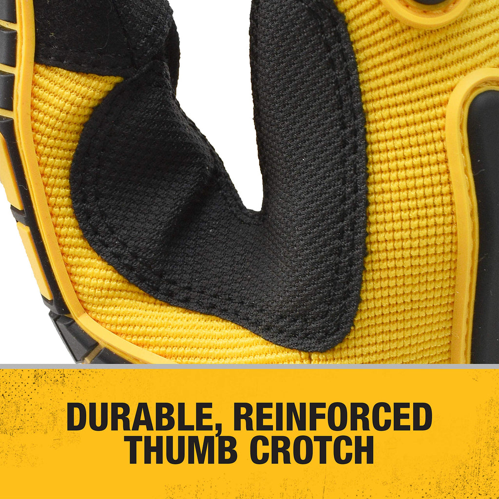 DEWALT DPG781 Performance Mechanic Work Glove with TPR Protection and Anti-Slip Grip – Medium (1 Pair)