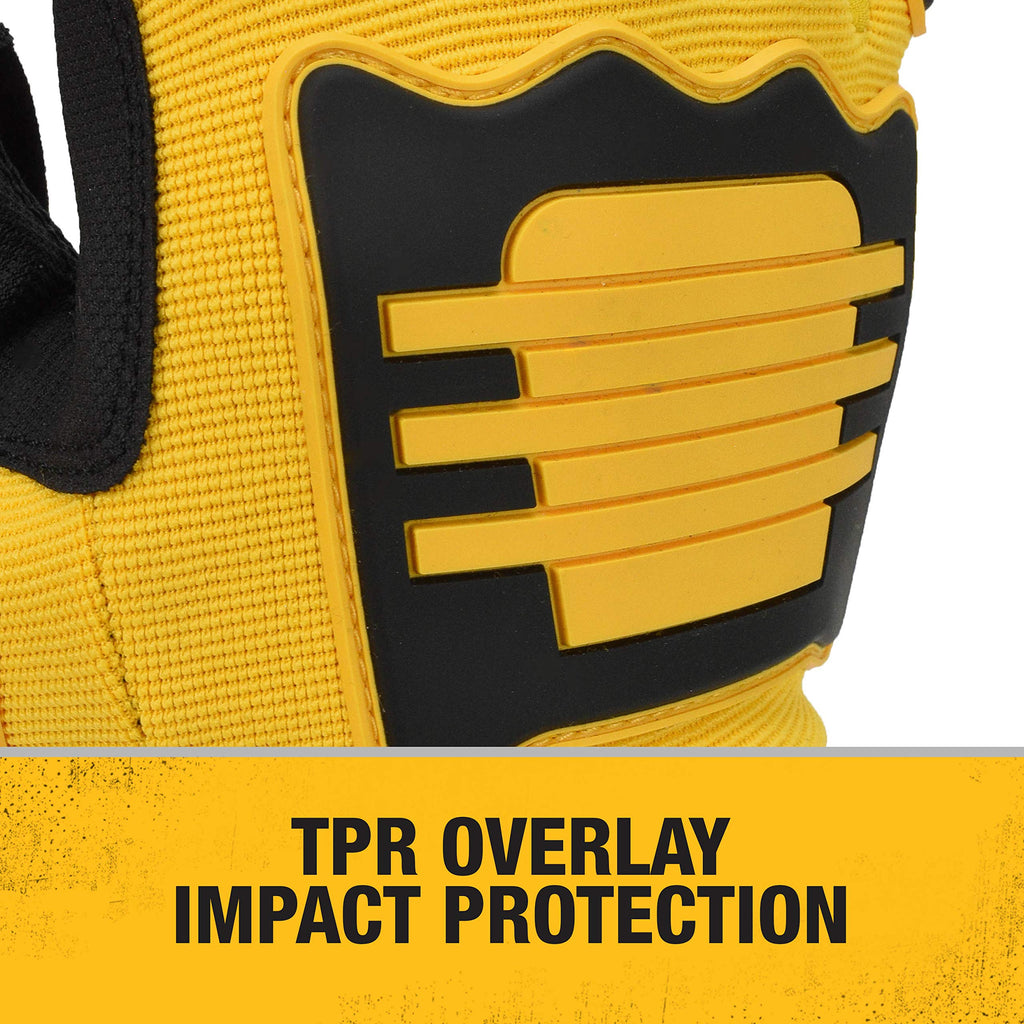 DEWALT DPG781 Performance Mechanic Work Glove with TPR Protection and Anti-Slip Grip – Medium (1 Pair)