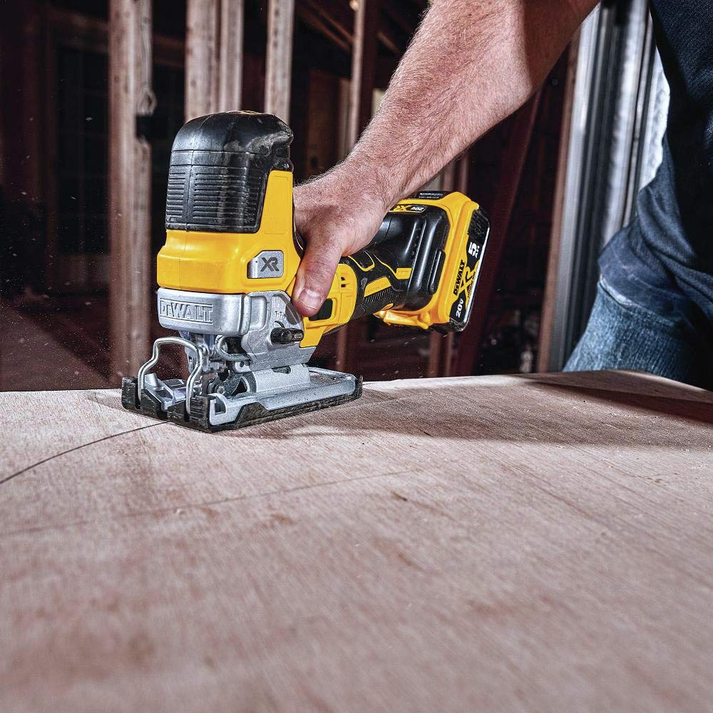 DEWALT 20V MAX Jig Saw DCS335B – Barrel Grip, 3,200 SPM, Bare Tool